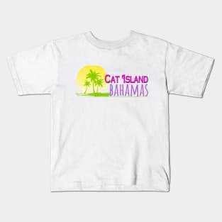 Life's a Beach: Cat Island, Bahamas Kids T-Shirt